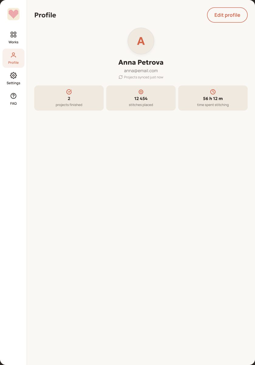 Stats in the profile