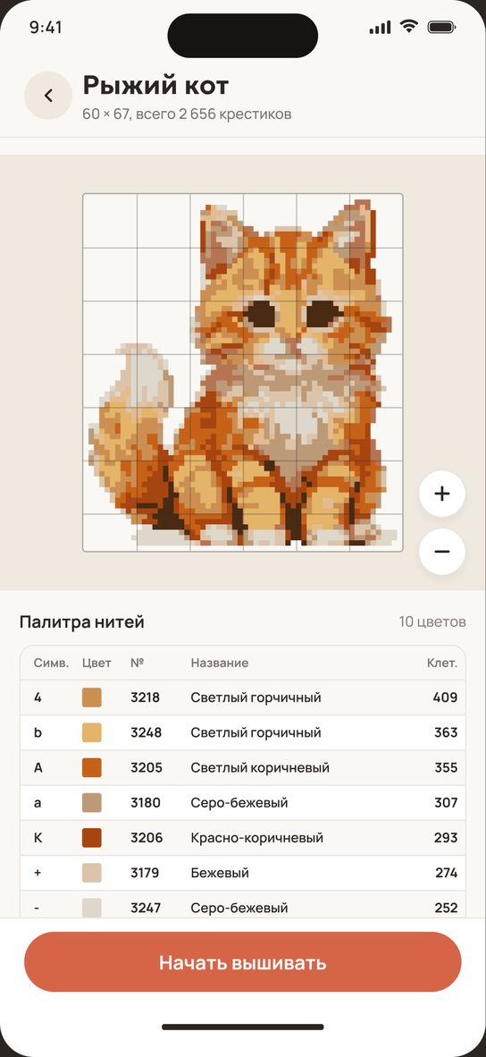 Фото превращается в схему